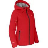 Bergson Regenjacke HELLI THERMO Damen Regenjacke, leicht wattiert, 12000 mm Wassersäule, Normalgrößen rot normal | 52