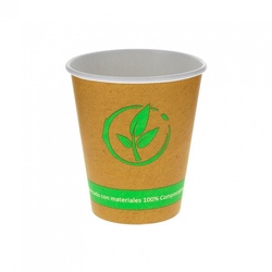 50 Stk. Umweltfreundliche Pappbecher für Kaffee Ref TPVC0602 Ref.TPVC0602