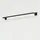 various - steel interior design Kleiderstange Wandmontage 80 x 12 x 0 cm schwarz