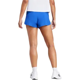 adidas Adizero Essentials Running Split Laufshorts Damen - Team royal Blue XL