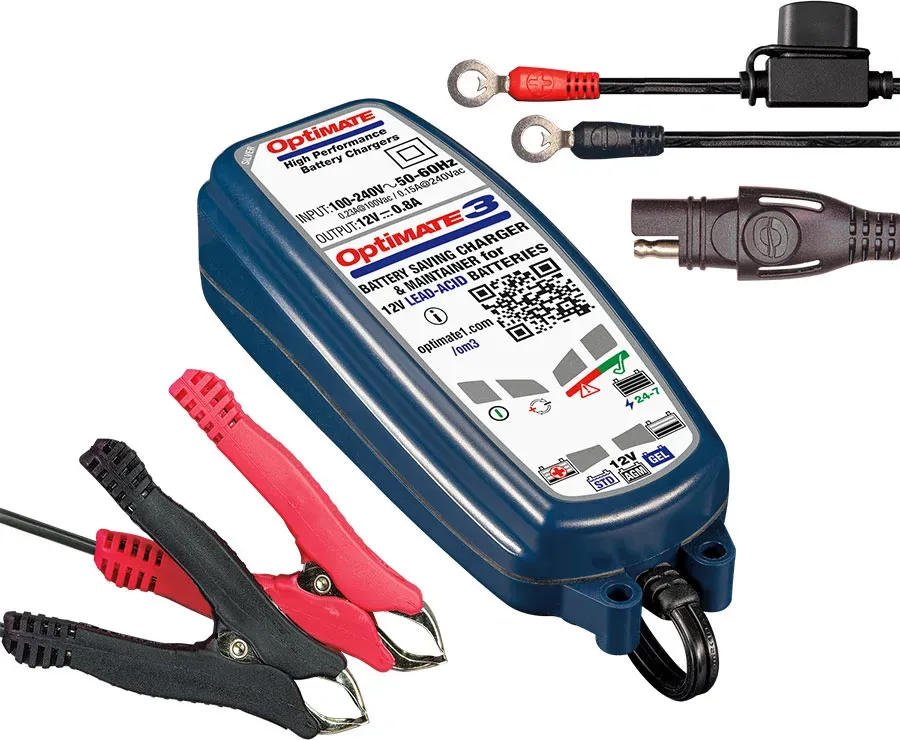 Tecmate OptiMate 3, chargeur