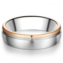 Trilani Ring aus Edelstahl in silber | Gr.: 68