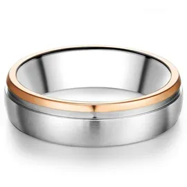 Trilani Ring aus Edelstahl in silber | Gr.: 68