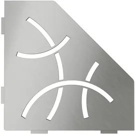 Schlüter Systems Shelf-E-S3 Regal weiß Edelstahl gebürstet