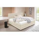LeGer Home by Lena Gercke Polsterbett »Maylis«, wahlweise mit und ohne Matratze und Lattenrost, auch in 200cm Breite beige