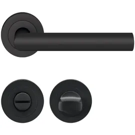 Karcher Design-Beschläge Drückergarnitur Rosettengarnitur schwarz