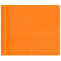 vidaXL Balkon-Sichtschutz Orange 90x800 cm 100% Polyester-Oxford