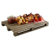 APS Servierbrett Genusspalette Holz 872571