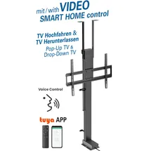 My Wall TV Lift HP66-3L – Motorisierer Einbaulift, 43” - 88” (109 - 224 cm), Sprachsteueru