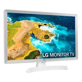 LG 24TQ510S-WZ 24" Full HD LED Smart TV Monitor weiß