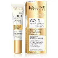 Eveline Cosmetics Gold Revita Expert mit Hyaluronsäure, Blaukollagen, Seidenproteinen