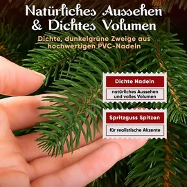 veska Weihnachtsbaum künstlich Grün 180 cm