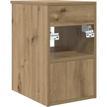 vidaXL Badezimmerschrank Inzwischen Artisan-Eiche 30 x 44,5 x 50 cm