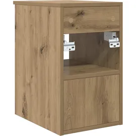 vidaXL Badezimmerschrank Inzwischen Artisan-Eiche 30 x 44,5 x 50 cm
