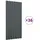 vidaXL Dachpaneele 36 Stk. Pulverbeschichteter Stahl Anthrazit 80x36cm