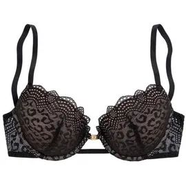 JETTE Push-up-BH Damen schwarz Gr.70D