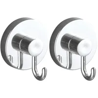 Wenko Vacuum-Loc Haken 2er Set Silber