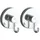 Wenko Vacuum-Loc Haken 2er Set Silber