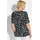 GOLDNER Cityshirt floral Schwarz 22