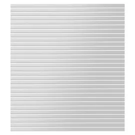 outgarden Rhombuszaun 180 x 200 cm Silber