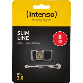Intenso Slim Line 8GB schwarz USB 3.0