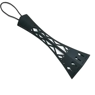STRADPET Titan-Saitenhalter für Violine mit Titan-Saitgut Pro, optional mit oder ohne Feinstimmer (ohne Feinstimmer)