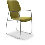 Musterring Stuhl Nevio V1451 Leder Grün Lime