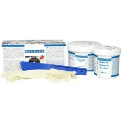 WEICON Urethan 60, Polyurea Verguss- und Beschichtungsharz, 0,5 kg, hell beige