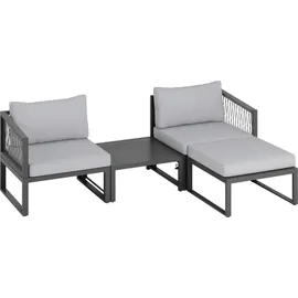obi group sourcing gmbh Willa Loungeset grau