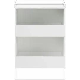 Impuls Küchen Unterschrank Prag und Valencia 60 x 57,6 x 72,3 cm Weiß