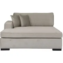 Home Affaire Sofaelement HOME AFFAIRE "Skara XXL", beige (dunkelbeige), B:140cm H:86cm T:190cm, 100% Polyester, Polsterelemente, Modul XXL - zum eigenen Zusammenstellen, Armlehne links/rechts wählbar