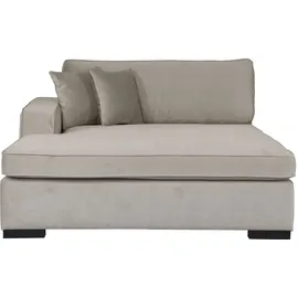 Home Affaire Sofaelement HOME AFFAIRE "Skara XXL", beige (dunkelbeige), B:140cm H:86cm T:190cm, 100% Polyester, Polsterelemente, Modul XXL - zum eigenen Zusammenstellen, Armlehne links/rechts wählbar