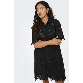 Only Shirtkleid Schwarz XL