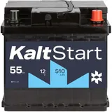 KaltStart BATTERIEN Autobatterie 12V 55Ah 510A/EN bis zu 3x längere Haltbarkeit ersetzt 44Ah 45Ah 50Ah 52Ah 53Ah
