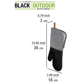 Wenko Topfhandschuhe Ada schwarz