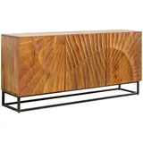 Riess-Ambiente Scorpion 140cm braun Mangoholz aufwendige 3D Schnitzereien