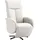 sit&more TV-Sessel Zora Kunstleder 75 x 112 x 82 cm Weiß mit Aufstehhilfe