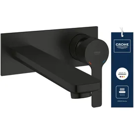 Grohe Lineare Waschtischarmatur Mattschwarz