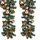 Mojawo Tannengirlande 540 Cm Mit 70 Led + 30 Baumkugeln Orange-mlk066w-ta+myw99830-orange