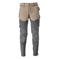 Mascot 22379-311 Hose mit Knietaschen, dunkel sandbeige/anthrazitgrau, 82C50