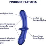 Satisfyer Double Crystal« Glasdildo