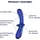 Satisfyer Double Crystal« Glasdildo