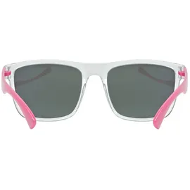 Uvex Rookie Sonnenbrille Clear Pink/Mirror Pink