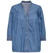 Only Langarmbluse Blau S