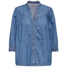 Only Langarmbluse Blau S