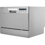 Medion DWT60 Tischgeschirrspüler (freistehend, 550 mm, Silber)
