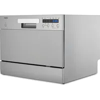 Medion DWT60 Tischgeschirrspüler (freistehend, 550 mm, Silber)