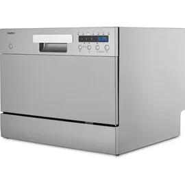 Medion DWT60 Tischgeschirrspüler (freistehend, 550 mm, Silber)