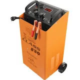 Wiltec Batterieladegerät Booster 12V 24V Ladegerät mit Starthilfe für Auto, Motorrad und Lkw, Akkuladegerät mit Schnellladung