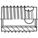 alstertaler schrauben & präzisionsteile Gewindeeinsätze M10 10 mm 25 Stück